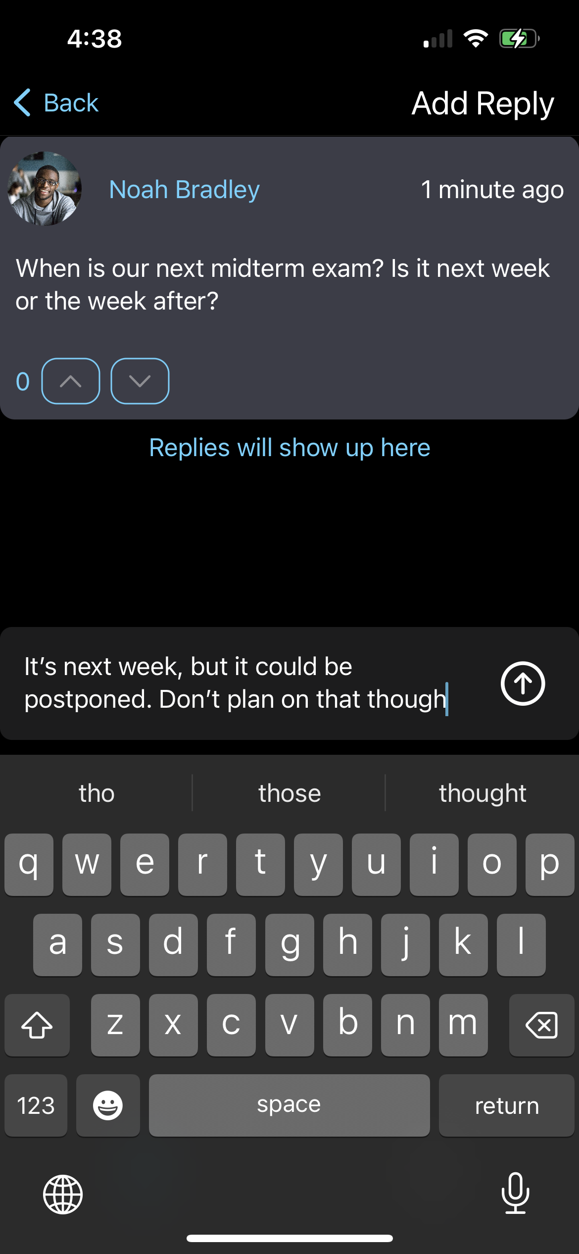 Campus Clique - User Profile